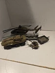 New Ray Military Vehicles And Figures Tank Helicopter Artillery Used. Price: $39.99.
