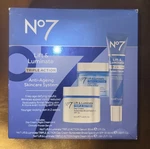 NO7 Lift & Luminate Triple Action Anti-ageing Skincare System 3 Piece Set Sealed New. Price: $36.95.