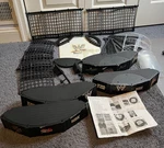 Ultra Rare - 2007 Wwe Jakks Pacific Official Scale Elimination Chamber Ring Used. Price: $580.00.