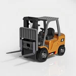 Mini Rc Forklift Toy 1/64 Remote Control With Lights Sound New. Price: $26.16.