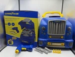 Goodyear Kids Car Engine Mechanic Set 54PC + Box Lights Sounds Work! Used. Price: $57.99.
