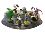The Nightmare Before Christmas 7 Figure Playset Disney Store New. Price: $18.00.