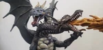Papo -hand-painted Figurine -medieval-fantasy -two Headed Dragon -36019 Used. Price: $40.00.