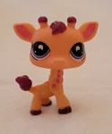 Littlest Pet Shop Giraffe #238 Lps Animal Figure G7 Basic Fun Used. Price: $7.99.