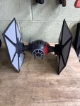 Star Wars First Order Special Forces Tie Fighter Desert - Toys Hasbro 2015 Used. Price: $17.16.