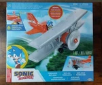 Sonic The Hedgehog Tornado Biplane Playset With 2.5" Action Figure Jakks New. Price: $21.50.