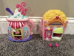Hasbro Ponyville My Little Popcorn Movie Theater Hot Chocolate Play Set Lot Used. Price: $20.00.