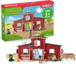 Schleich World - 92PC Red Barn Playset With Animals, Farmer, Accessori New. Price: $154.09.