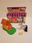 Littlest Pet Shop Zoo Baby Zebra 1993 Incomplete Used. Price: $21.24.