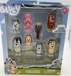 Bluey Family Friends 8 Pack 2.5 Inch Action Figures Chilli Bandit Rusty Co New. Price: $18.99.