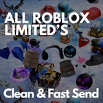 Roblox Limiteds Clean & Safe Items Fast Transfer 99% Postive Review New. Price: $2009.24.
