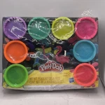New Play-doh 8-PACK Bright Neon Color Non-toxic Modeling Compound Preschool Toy. Price: $11.04.