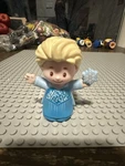 Little People Frozen Elsa Disney Princess Snowflake 2019 Mattel Fisher Price Used. Price: $13.00.