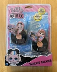 New Lol Surprise Remix Walkie Talkies Play Toy Static Free Extended Range. Price: $10.00.