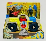 Imaginext Jurassic World Dinosaur Tracker Transport Truck W/ (3) + Figure New. Price: $39.95.
