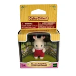 Calico Critters Chocolate Rabbit Baby Figure New In Box Epoch. Price: $7.94.