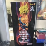 Bandai Namco Super Master Stars Piece Son Goku Figure Dragon Ball New. Price: $182.50.
