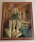 Barbie 2011 Mattel Holiday Collector Doll New Non-mint Box. Price: $25.99.