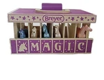 Breyer Horses Magic Wooden Stable Playset With Unicorns Model #59218 Used. Price: $34.29.