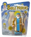 Vintage Bible Heroes 4" Action Figure Noah W/ Staff Play Mat Scene Frenzy Toys Used. Price: $39.99.