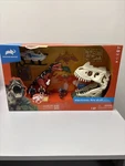 Animal Planet Electronic Fire Skull Playset 26 Pieces 4 Dinosaurs Helicopter New. Price: $29.99.