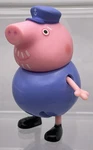 Peppa Pig Grandpa Sailor Toy Figure Jazwares 2003 Used. Price: $14.99.