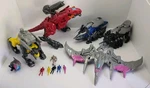 Bandai 2017 Power Rangers Movie Combinable Megazord All 5 Zords Used. Price: $200.00.
