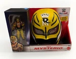 Rey Mysterio Role Play Mask And Main Event Figure Mattel Wwe Toy Wrestling New. Price: $30.00.