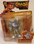 Crash Bandicoot Thumbs Up Silver 3" Jakks Figure New. Price: $10.99.