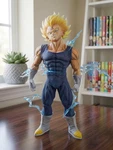 Super Saiyan Two Majin Vegeta Dragon Ball Z Collectible Figure New. Price: $69.99.