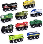Sainsmart Jr Wooden Train Cars Set 10PCS Magnetic Compatible Toy Age 3+ New. Price: $25.95.