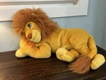 Vintage Disney Mattel Arcotoys Large Lion King Mufasa Simba Plush Stuffed Animal Used. Price: $49.99.