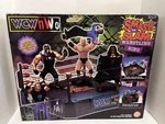 Rare 1999 Wcw Nwo Smash Slam Wrestling Ring Toy Biz New. Price: $100.00.