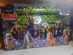 Wcw Ring Fighters 4-PACK Steiner, Sting, Goldberg, Bret Hart 1999 Nib Toybiz New. Price: $149.95.