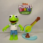 2018 Disney Jr. Muppet Babies Kermit The Frog & Banjo Loose Complete Figure Used. Price: $9.99.