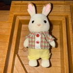 Calico Critters Sylvanian Families Rabbit Doll Figure Epoch Red Dress Bunny Used. Price: $9.65.