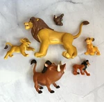 Disney Lion King Figure Lot Simba Mufasa Scar Timon Pumba Toy Set Used. Price: $15.99.