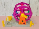 Fisher Price Little People Musical Ferris Wheel Carnival Theme Park 2003 Works! Used. Price: $13.00.