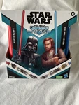 New Star Wars Lightsaber Forge Darth Vader And Obi-wan Kenobi Toy Set Disney. Price: $40.91.