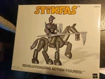 Stikfas Omega Male Armored Knight Action Figure Kit Horse Military Adventure New. Price: $24.99.