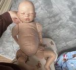 Reborn Doll Light Complexion Cloth Body Vinyl Limbs Babies Theme No Hair Used. Price: $70.00.