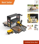 Construction Toys, Store Go Playset - Tin Travel Case Transforms Into Multi... New. Price: $26.95.