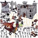 Lovestown 241PCS Medieval Dragon Castle Toy Set Knight Warrior Siege Weapon New. Price: $57.19.