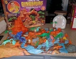 1992 Land Of The Dinosaurs Prehistoric Playset By Toy Street Great Condition Used. Price: $100.00.