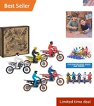 Authentic 5-PACK Of 1:24 Scale Die-cast Motorcycles With Rider Figure, Toy Mo... New. Price: $45.58.