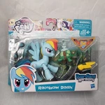 New Hasbro My Little Pony Guardians Of Harmony Rainbow Dash Character Playset. Price: $39.79.