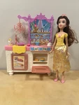 Disney Hasbro Princess Belle's Royal Kitchen Large Playset With Doll Used. Price: $14.99.