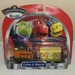 Chuggington Diecast Calley & Boxcar Toy Train Tomy Learning Curve 2012 New. Price: $29.95.