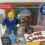 Playmates Toys The Simpsons Town Hall Playset Mayor Quimby Voice Activation New. Price: $42.42.