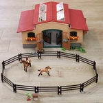 Schleich Farm World Stable Barn Playset + Accessories 42195 Used. Price: $79.98.
